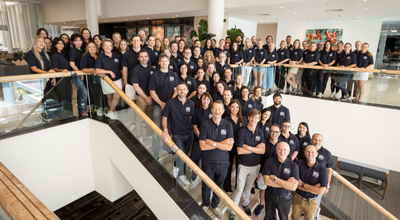 Next Smile Team - Years of Combined Experience Group Image on Stairs